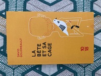 La bête et sa cage - Couverture