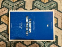 Les occasions manquées - Couverture